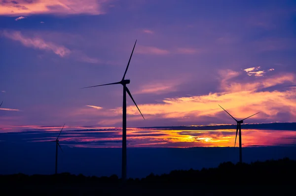 Windmolenpark — Stockfoto