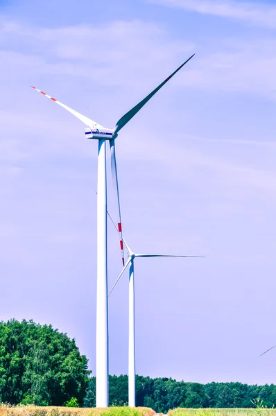 风电场 — 图库照片