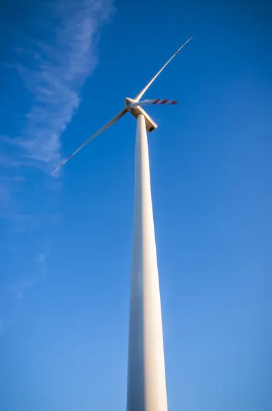 Turbine eoliche al crepuscolo — Foto Stock