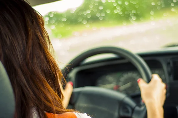 Steering wheel — Stock Photo, Image