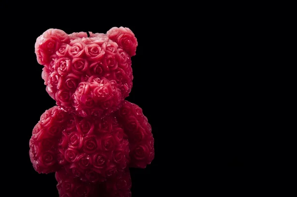 Beruang lilin merah — Stok Foto