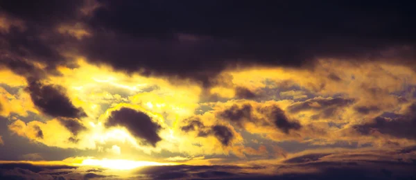 日没時に空 — ストック写真