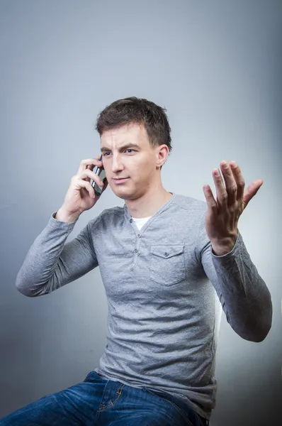 Telefoon talk — Stockfoto
