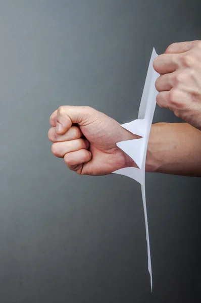 Fist punch — Stock Photo, Image