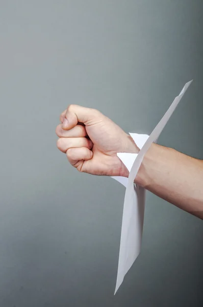 Fist punch — Stock Photo, Image