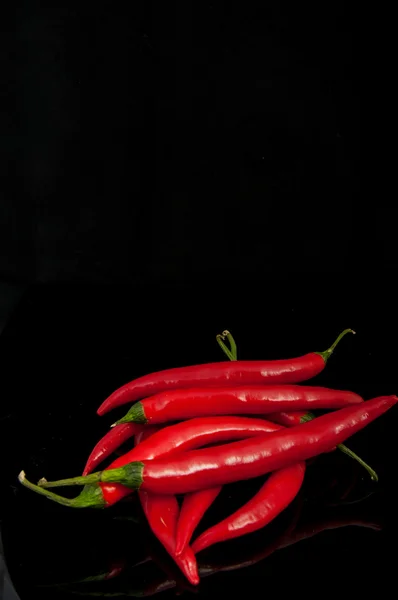 Röd chili peppar — Stockfoto