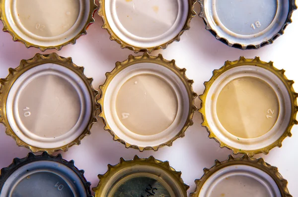 ビール瓶のキャップ — ストック写真