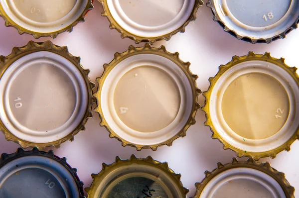 ビール瓶のキャップ — ストック写真