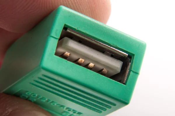 USB Ps 2 конвертер — стокове фото