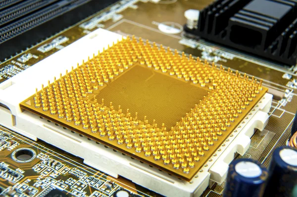 An image of central processing unit. CPU — Stock Photo, Image