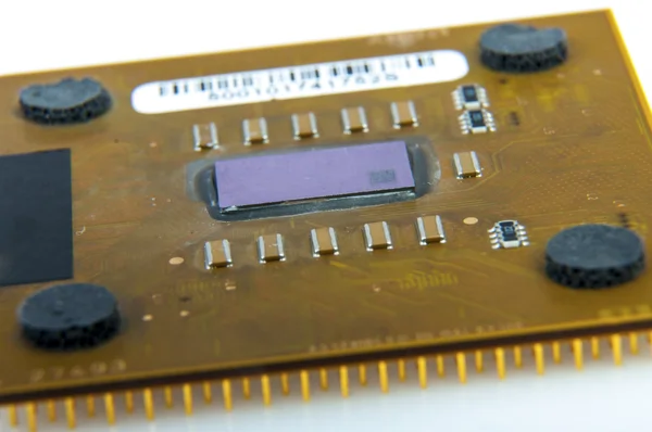 En bild av centralenheten. CPU — Stockfoto