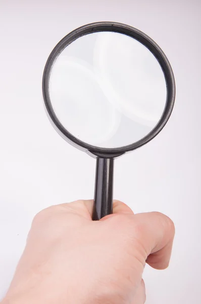 Magnify glass — Stock Photo, Image