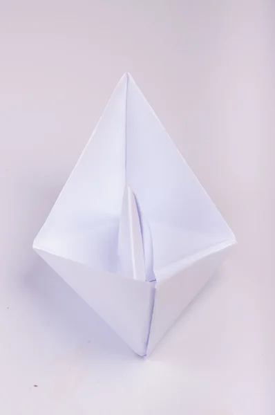 Origami hajó — Stock Fotó