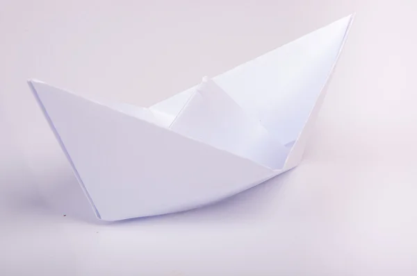 Łódź origami — Zdjęcie stockowe