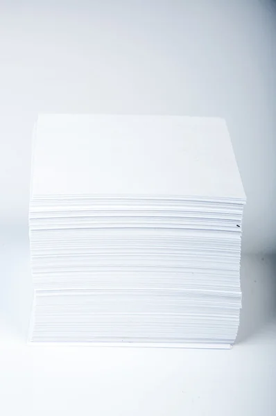 白い棒のノート — ストック写真