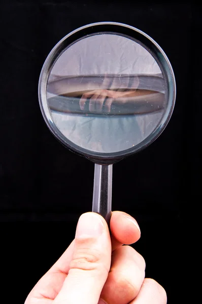 Magnify glass — Stock Photo, Image