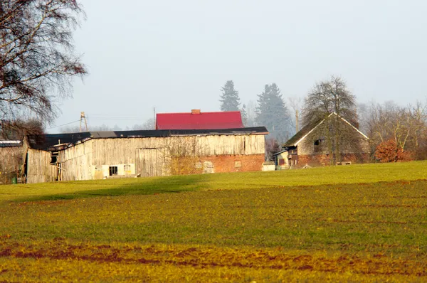 Polský farma — Stock fotografie