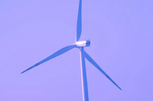 Windturbine генератор — стокове фото