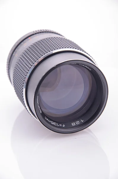 Régi 35 mm-es objektív — Stock Fotó