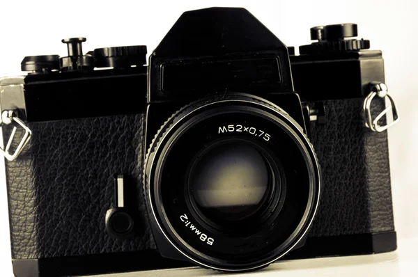 Oude analoge camera — Stockfoto