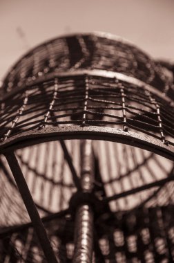 eski paslı tarım makine