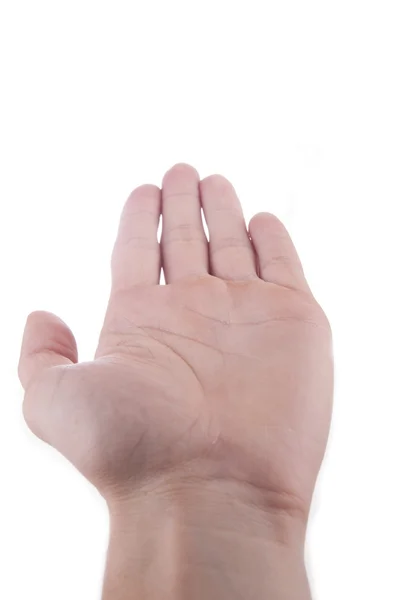 Манская рука — стоковое фото