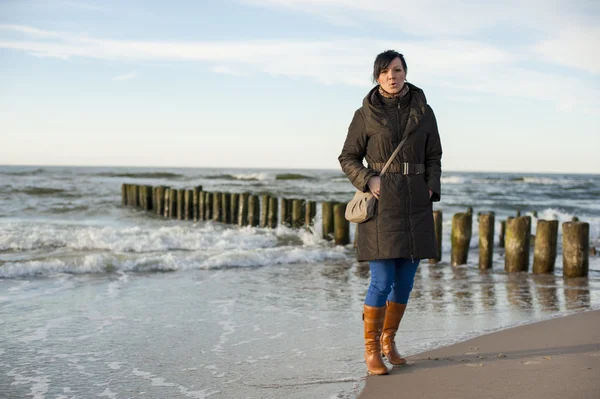 Paar am Strand — Stockfoto