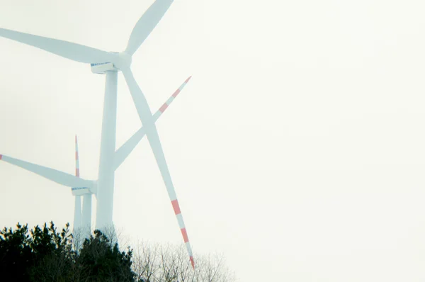 Windturbine генератор — стокове фото