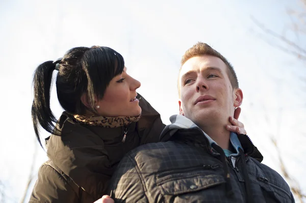 Couple at beach — Stock Photo, Image