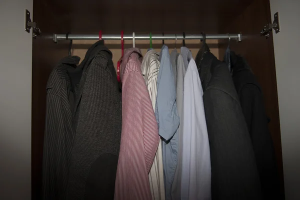 Garderobe dos homens — Fotografia de Stock