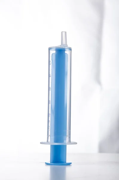 Syringe isoletd on white — Stock Photo, Image