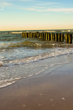 Baltık Denizi üzerinden günbatımı