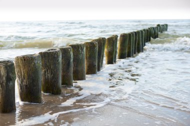 Baltık Denizi üzerinden günbatımı
