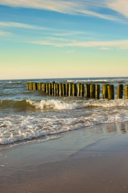 Baltık Denizi üzerinden günbatımı
