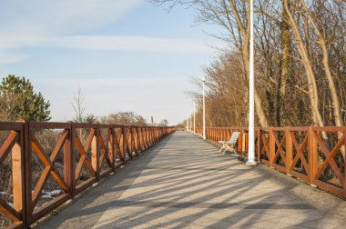 Baltık Denizi üzerinden günbatımı