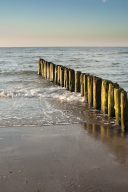 Baltık Denizi üzerinden günbatımı