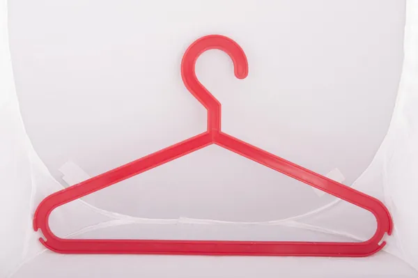 Red hanger loop — Stock Photo, Image