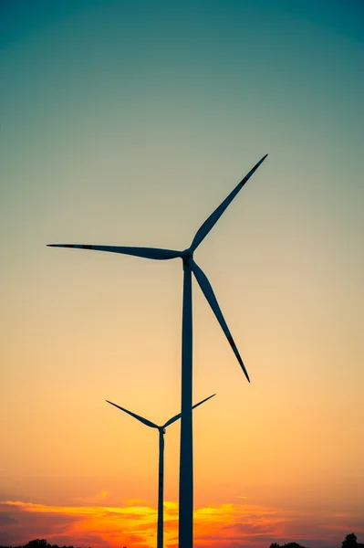 Windturbine farma — Stock fotografie