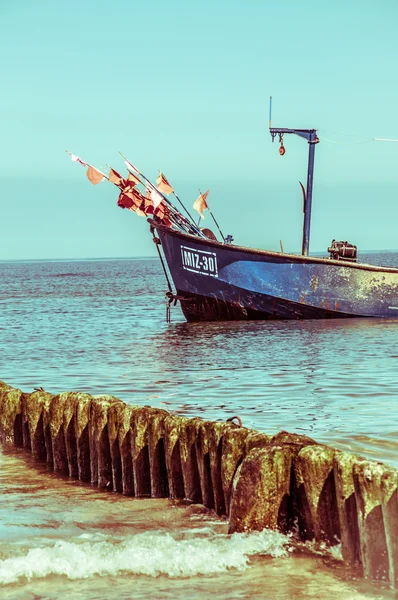 Rybářská loď — Stock fotografie