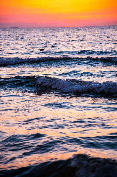 Puesta de sol sobre el Báltico — Foto de Stock