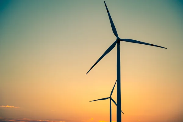 Mezőgazdasági Windturbine — Stock Fotó