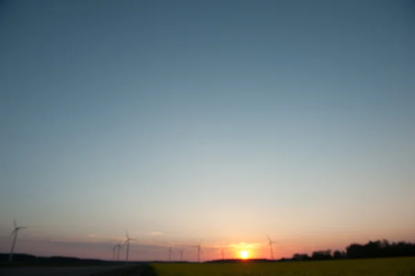 Windturbine boerderij — Stockfoto