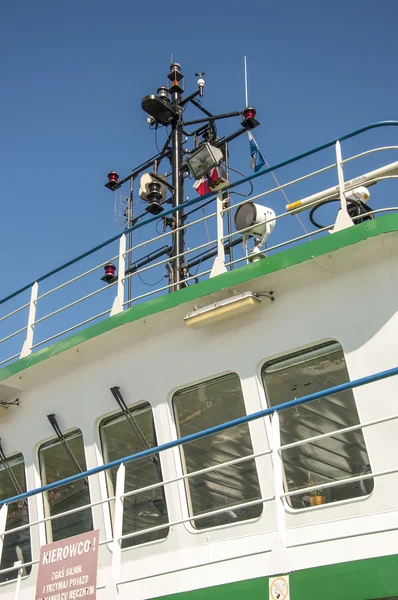 The bridge of the ships — Stock Photo, Image