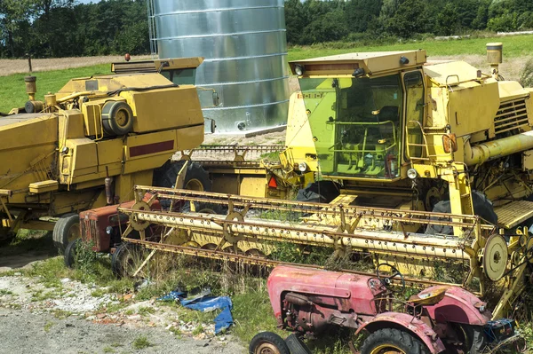 Silo für Getreide — Stockfoto