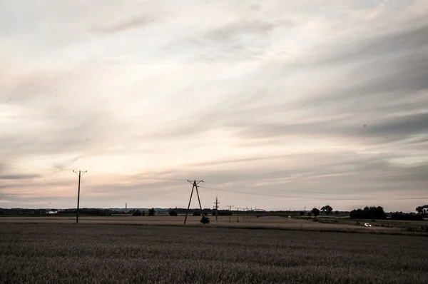 Windturbine at sunset — Stock Photo, Image