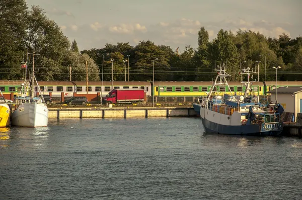 Havenstad — Stockfoto