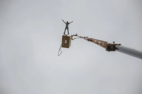 Saut à l'élastique — Photo