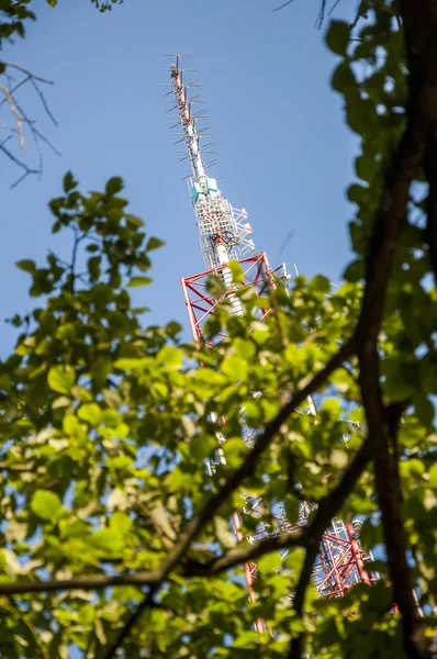 Menara pemancar — Stok Foto