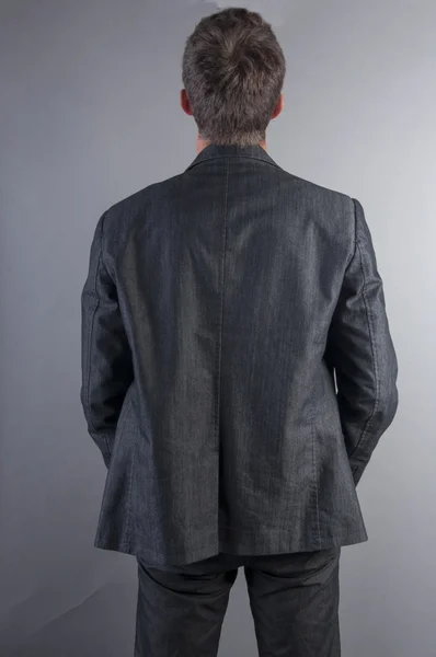 Back businessman — Stock Photo, Image