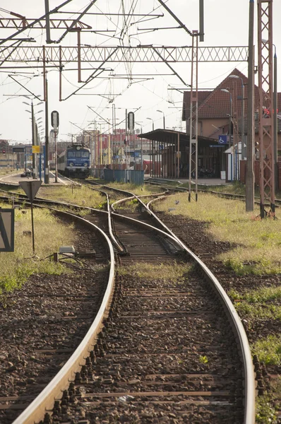 Treinstation — Stockfoto